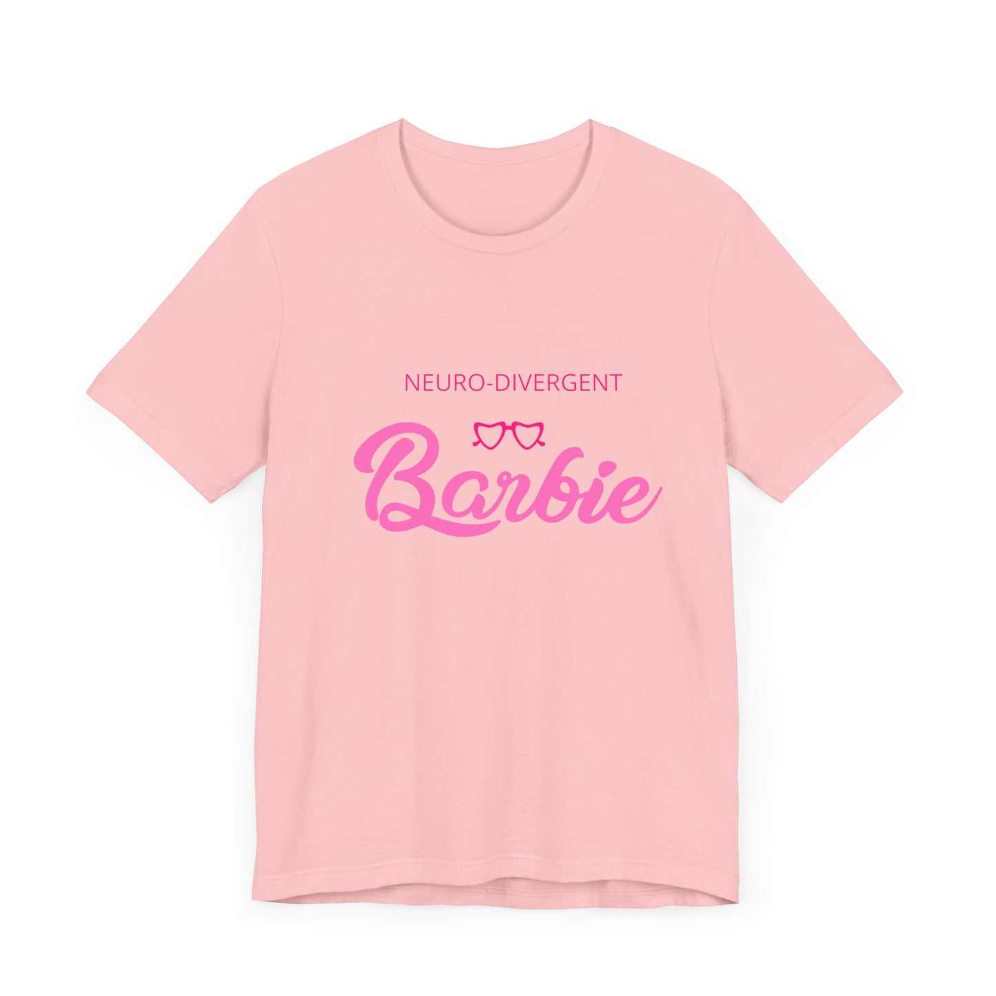 Neurodivergent Barbie Unisex Jersey Short Sleeve Tee