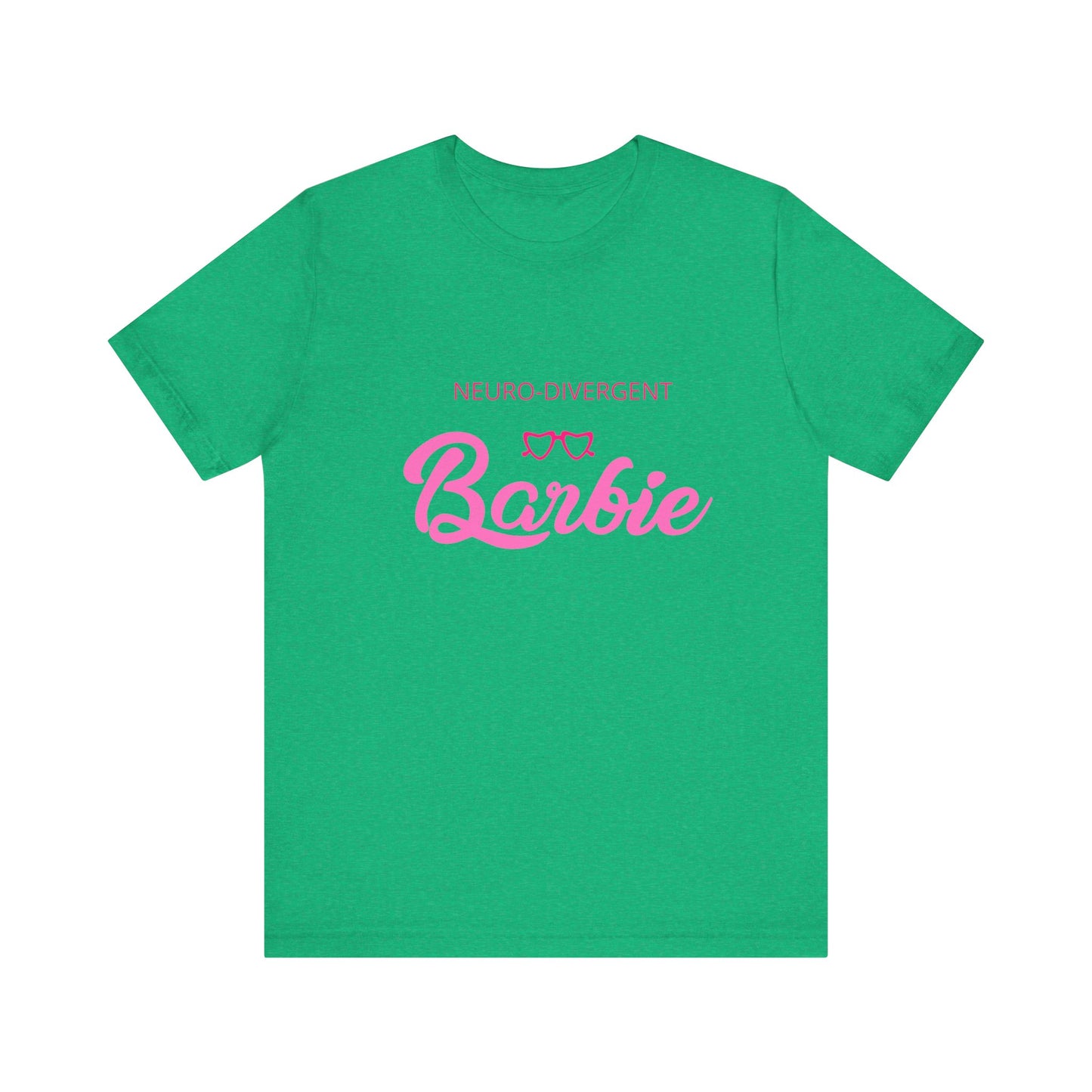 Neurodivergent Barbie Unisex Jersey Short Sleeve Tee