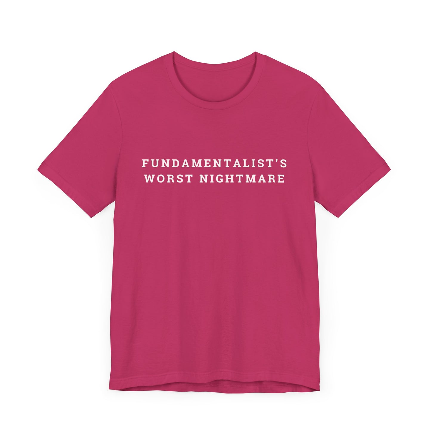 Fundamentalist's Worst Nightmare Unisex Jersey Short Sleeve Tee
