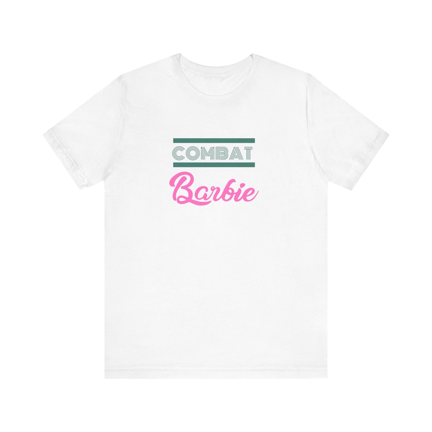 Combat Barbie Unisex Jersey Short Sleeve Tee