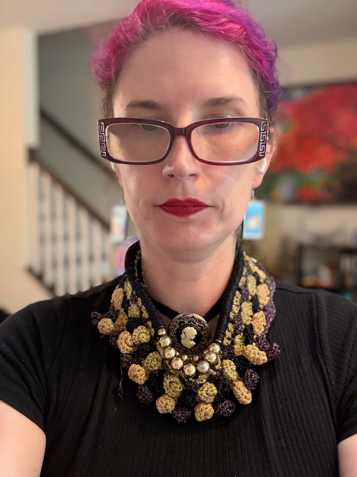 I Was Born a Soldier Metallic Collar: the Fighter with cuff