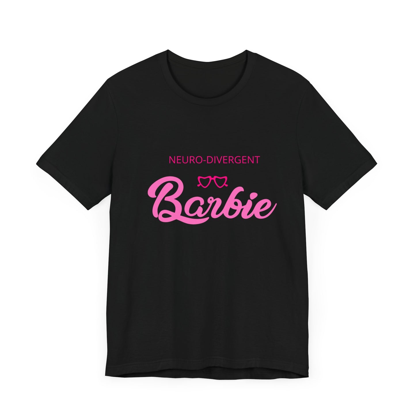 Neurodivergent Barbie Unisex Jersey Short Sleeve Tee