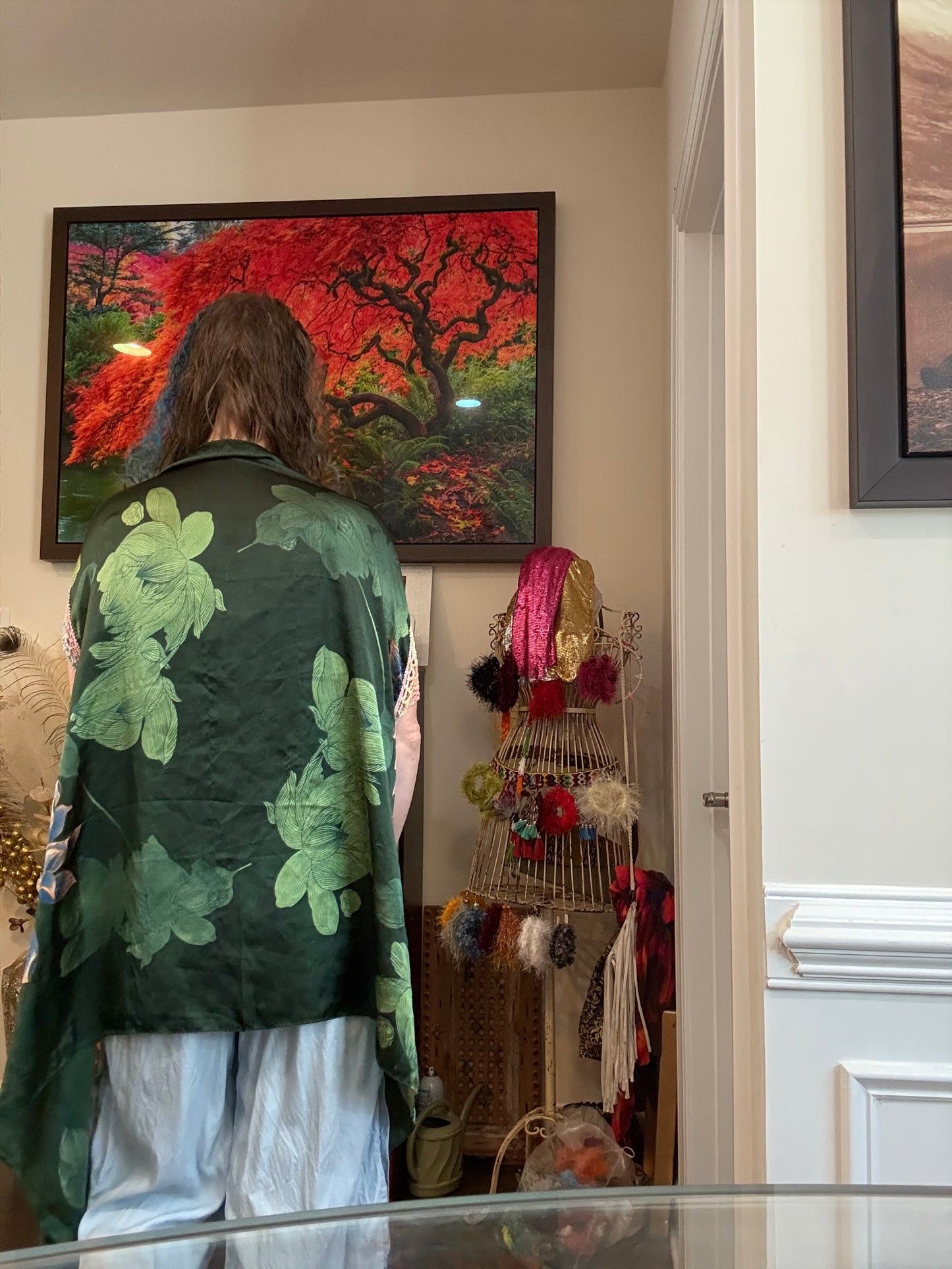 The Scarfigan— wicked green