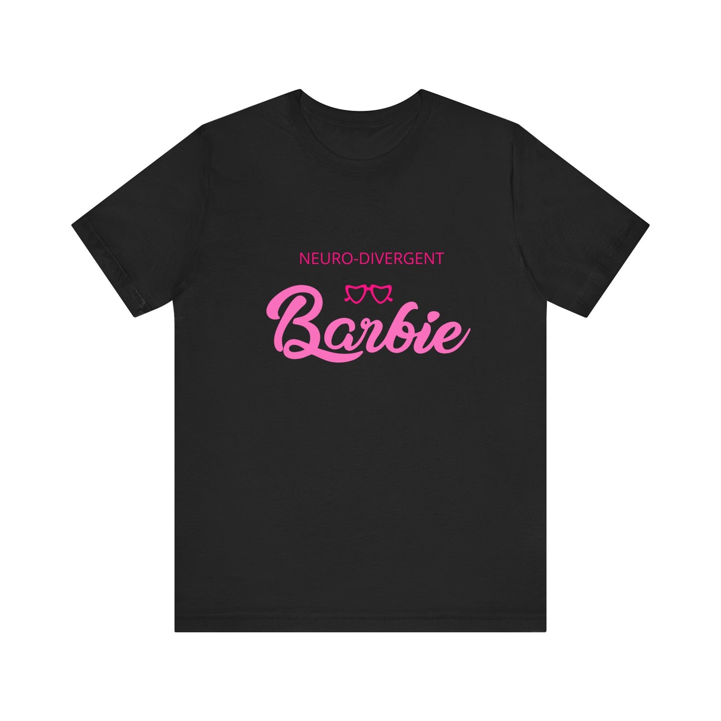 Neurodivergent Barbie Unisex Jersey Short Sleeve Tee