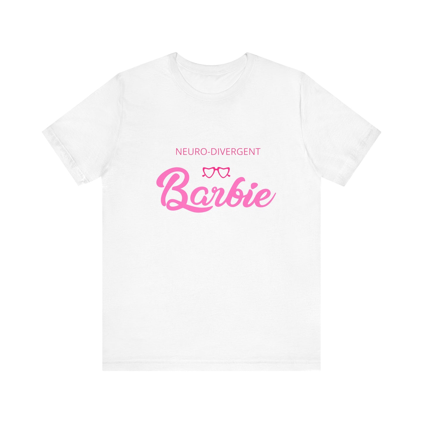 Neurodivergent Barbie Unisex Jersey Short Sleeve Tee