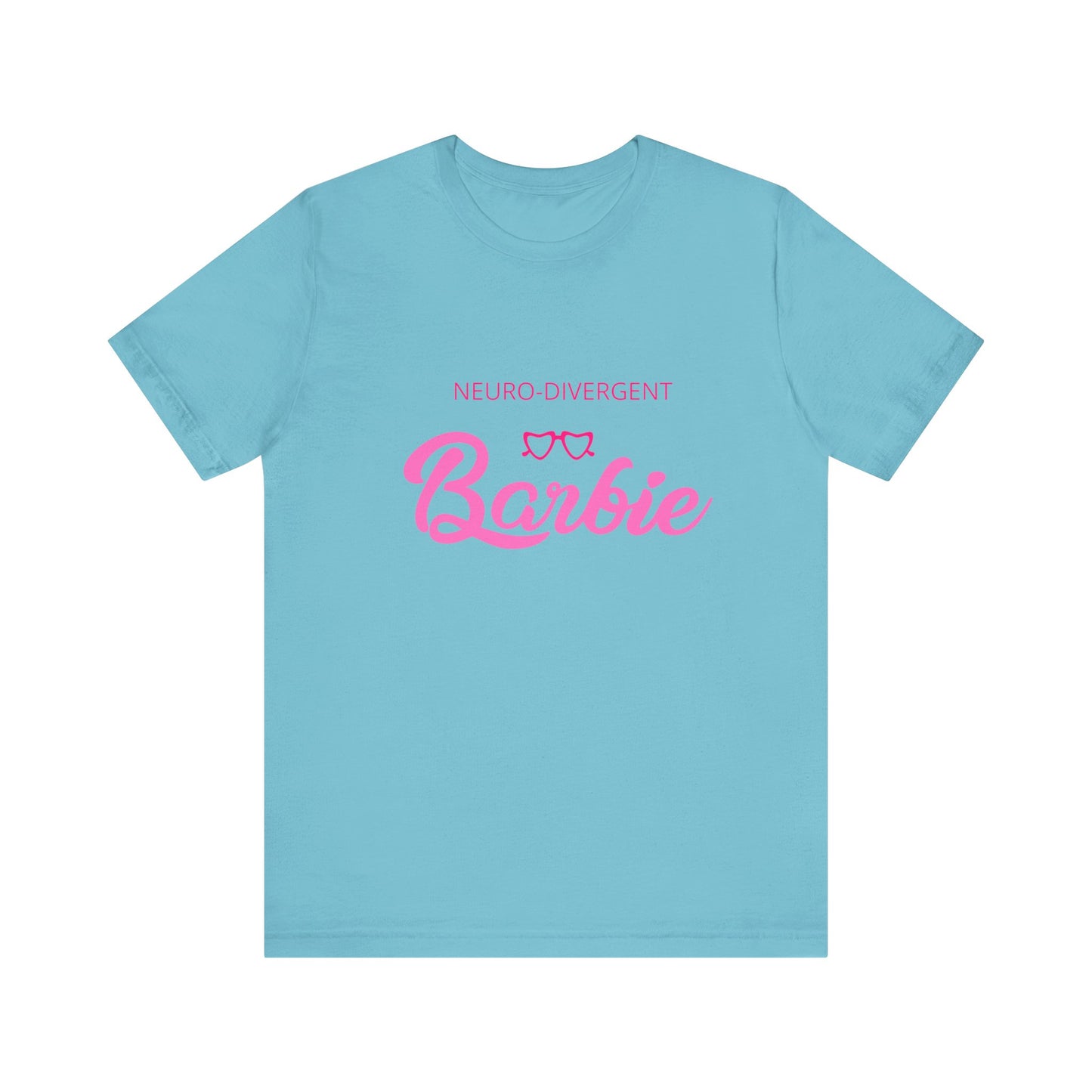 Neurodivergent Barbie Unisex Jersey Short Sleeve Tee
