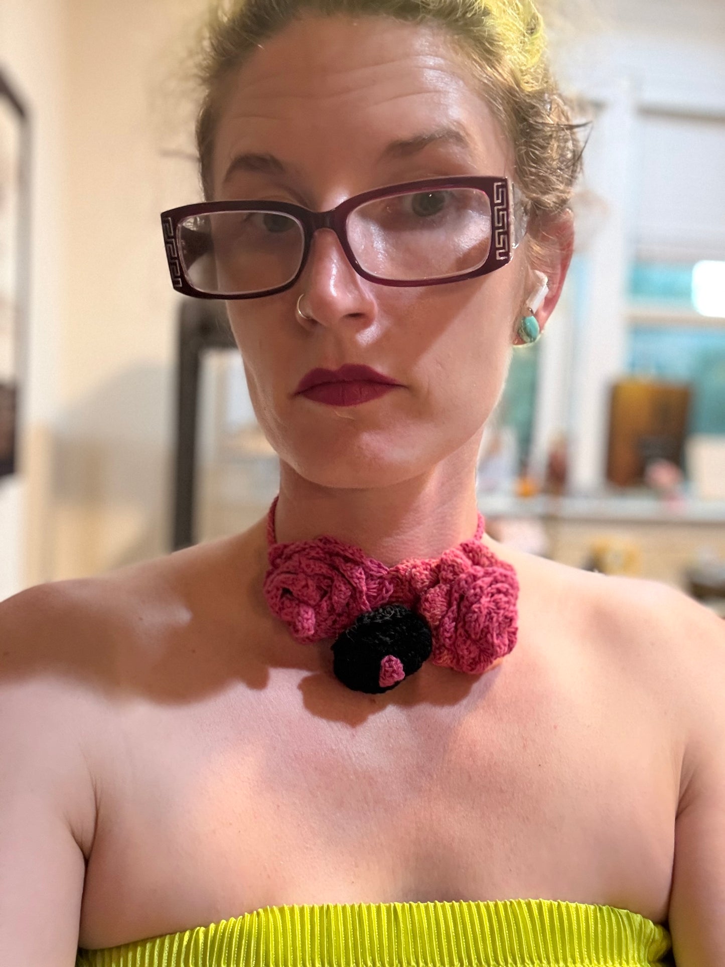 Thought-stopping crochet