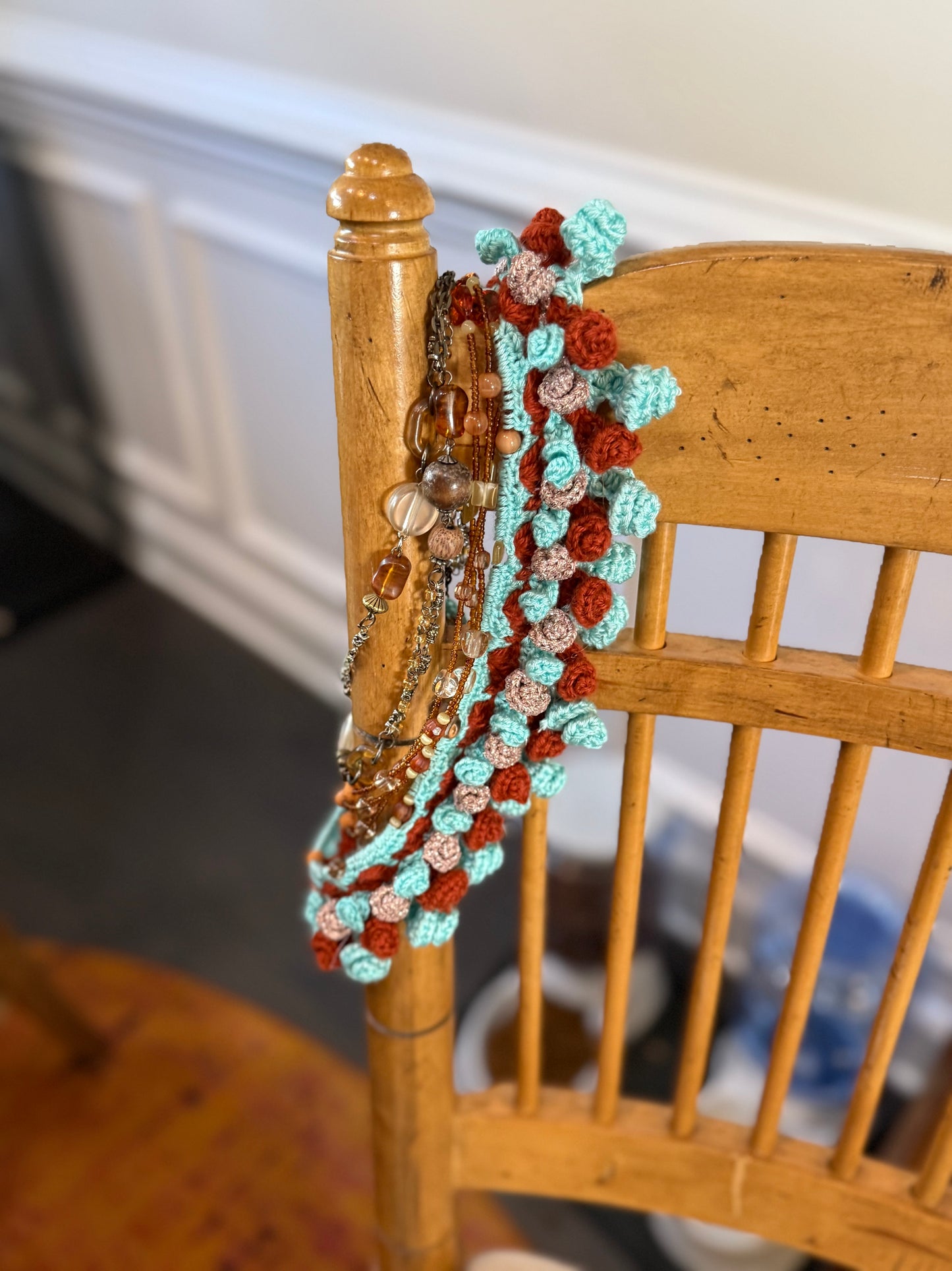 Lovebomb collar, Exit Cost Cuff and Earrings: a Turquoise worldview