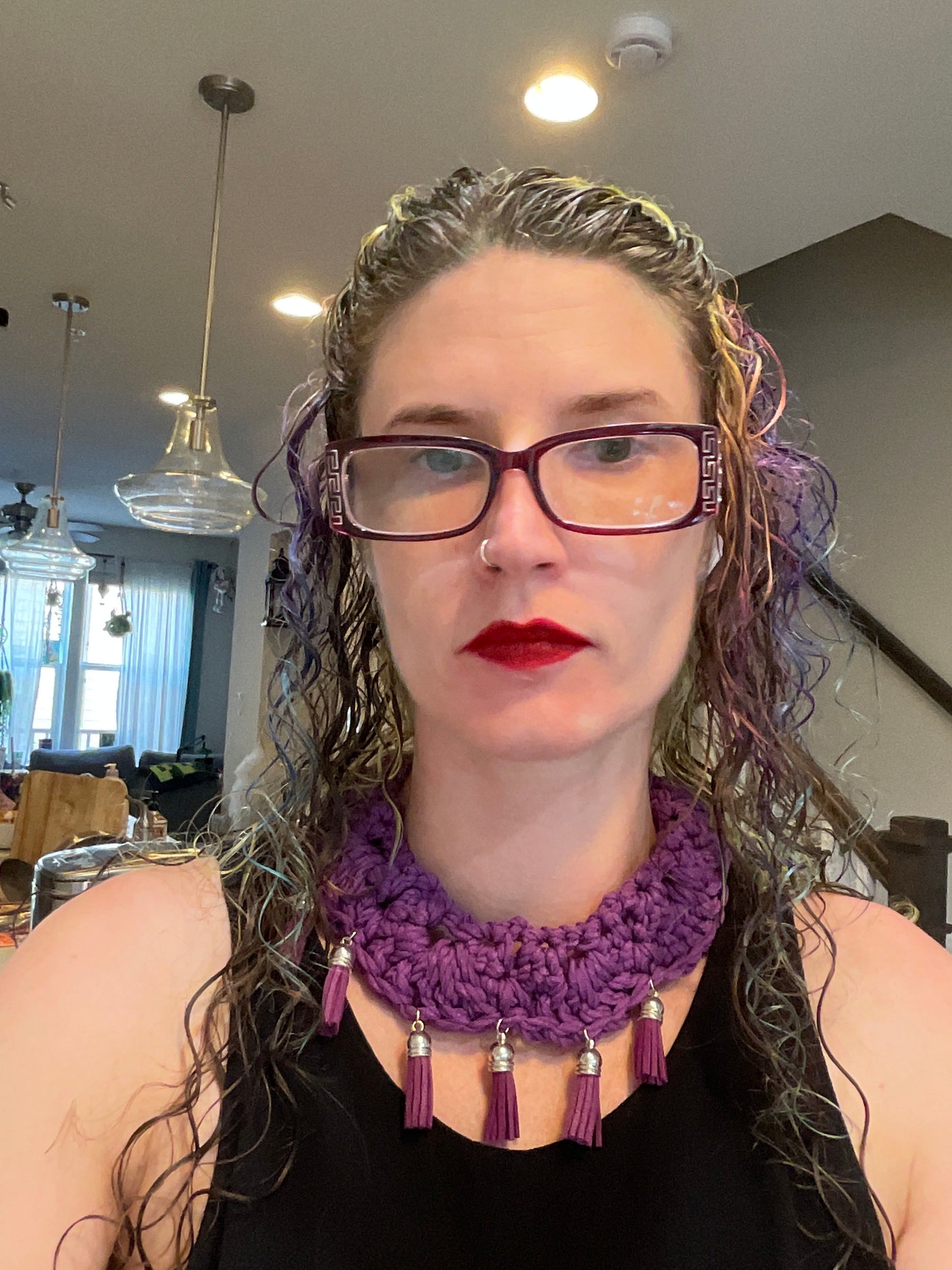 Fringe belief collar (1): Purples