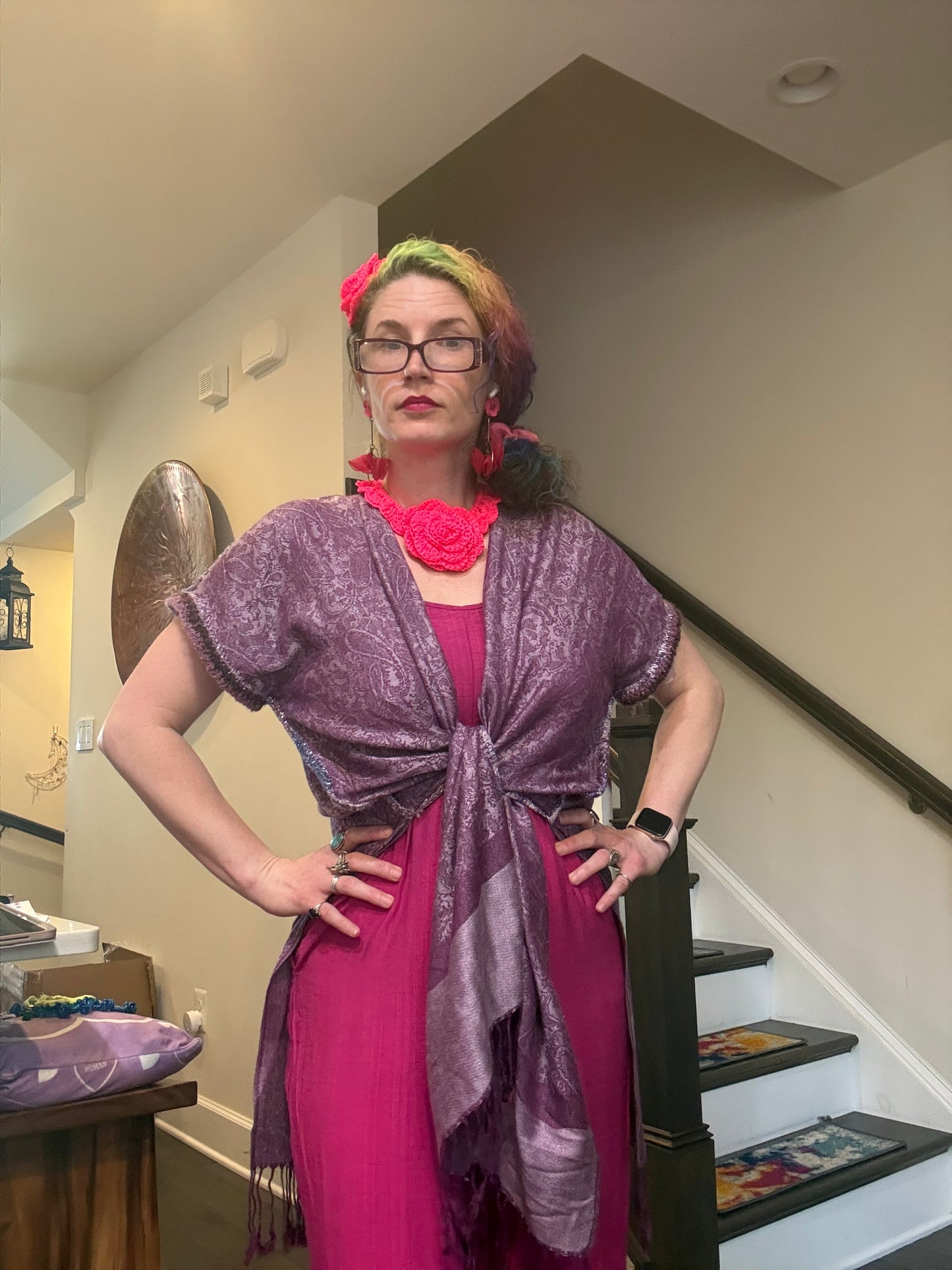 A Purple Scarfigan