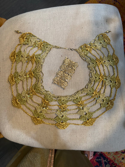I Was Born a Soldier Metallic Collar: the Banshee with cuff