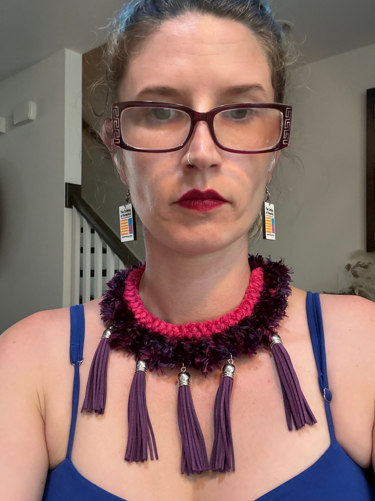 Fringe belief collar (13): Fuzzy Purple
