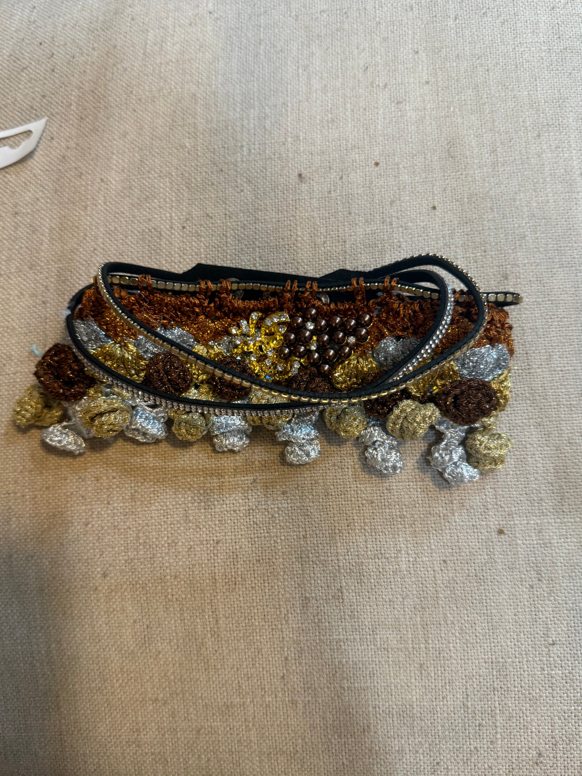 I Was Born a Soldier Metallic Collar: the Eris Choker and Cuff