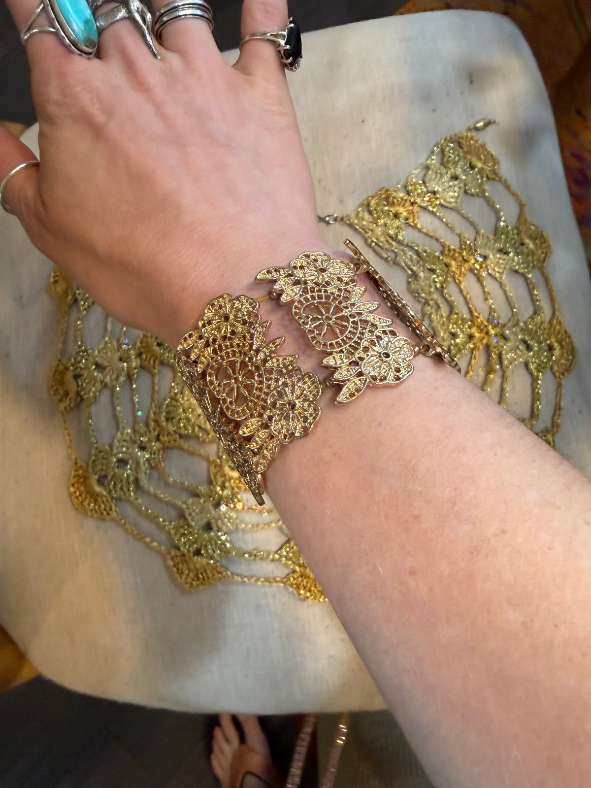 I Was Born a Soldier Metallic Collar: the Banshee with cuff