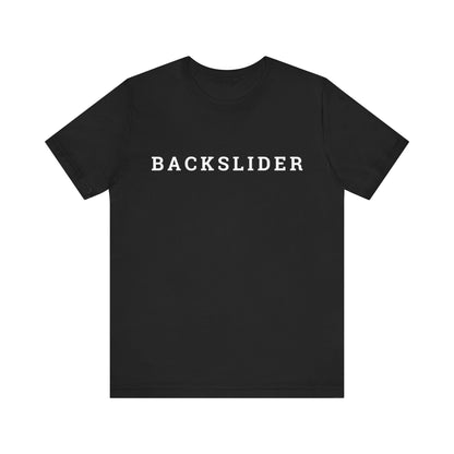 Backslider Unisex Jersey Short Sleeve Tee