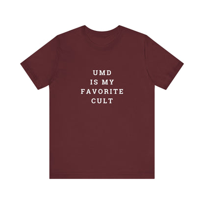 UMD is my Favorite Cult Unisex Jersey Short Sleeve Tee