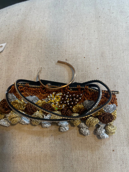 I Was Born a Soldier Metallic Collar: the Eris Choker and Cuff
