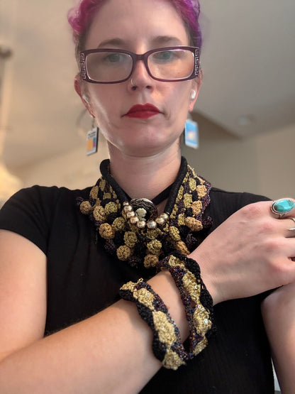 I Was Born a Soldier Metallic Collar: the Fighter with cuff
