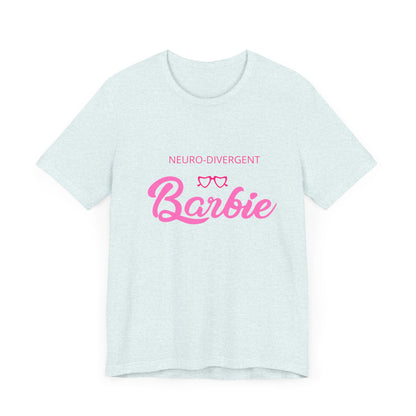Neurodivergent Barbie Unisex Jersey Short Sleeve Tee