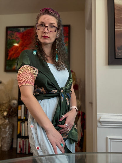 The Scarfigan— wicked green