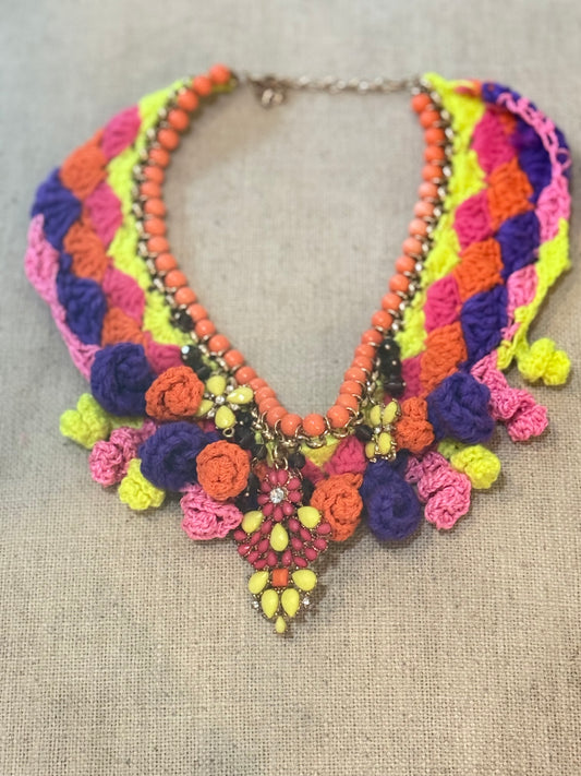 Love bomb collar: Brazilian Carnival