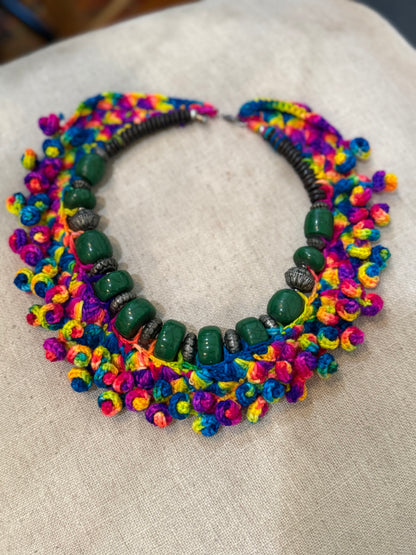 Love bomb collar: Rainbow Identity