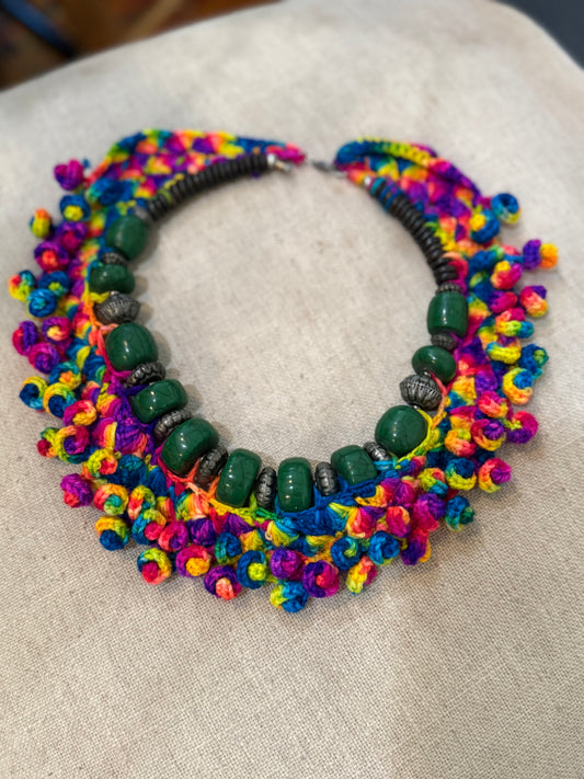 Love bomb collar: Rainbow Identity