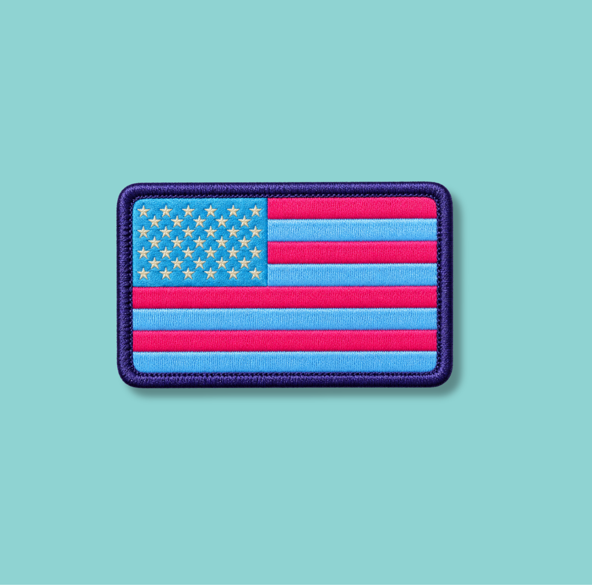 The Culting of America Embroidered Flag Patch
