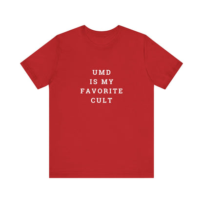 UMD is my Favorite Cult Unisex Jersey Short Sleeve Tee