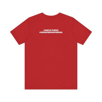 Our Cult Lady Says Unisex Jersey Short Sleeve Tee