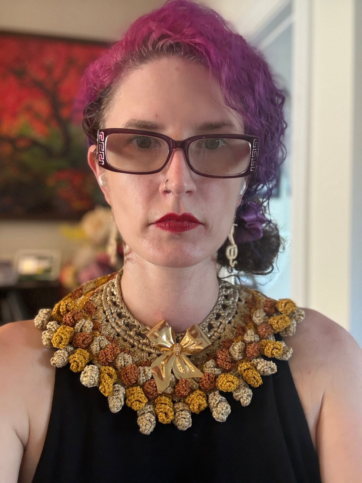 I Was Born a Soldier Metallic Collar: the Persephone