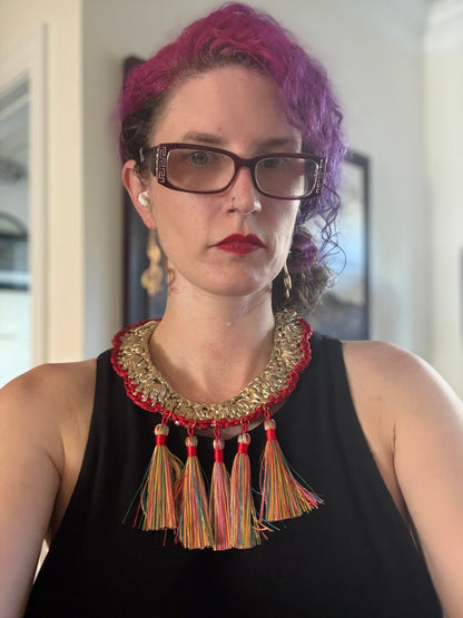 I Was Born a Soldier Metallic Collar: the  Cleopatra