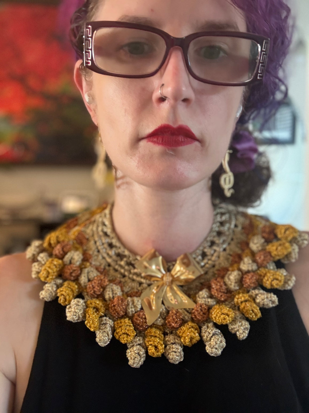 I Was Born a Soldier Metallic Collar: the Persephone
