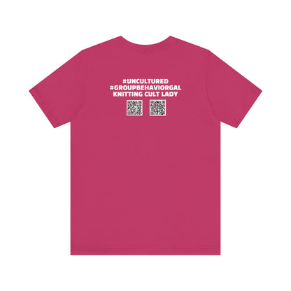 The First Rule of Cults is: You're Never In a Cult Unisex Jersey Short Sleeve Tee
