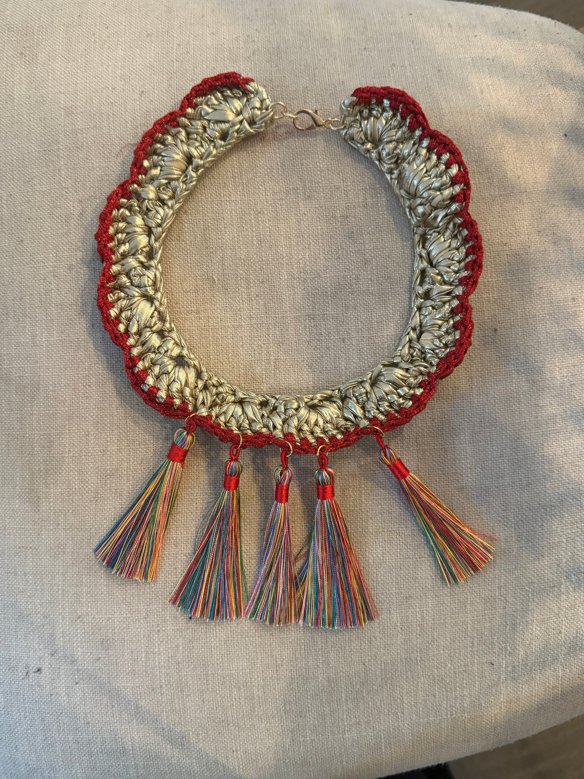 I Was Born a Soldier Metallic Collar: the  Cleopatra