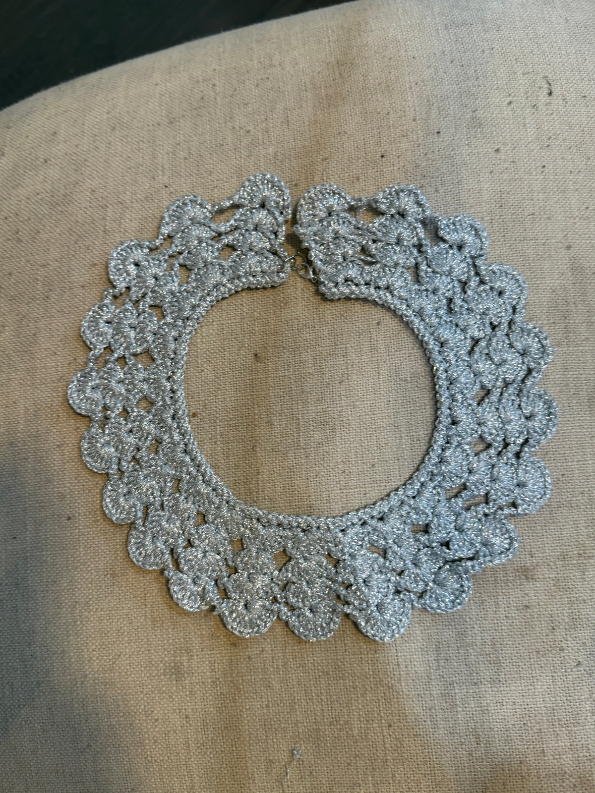 I Was Born a Soldier Metallic Collar: the Lorelei Collar and Cuff