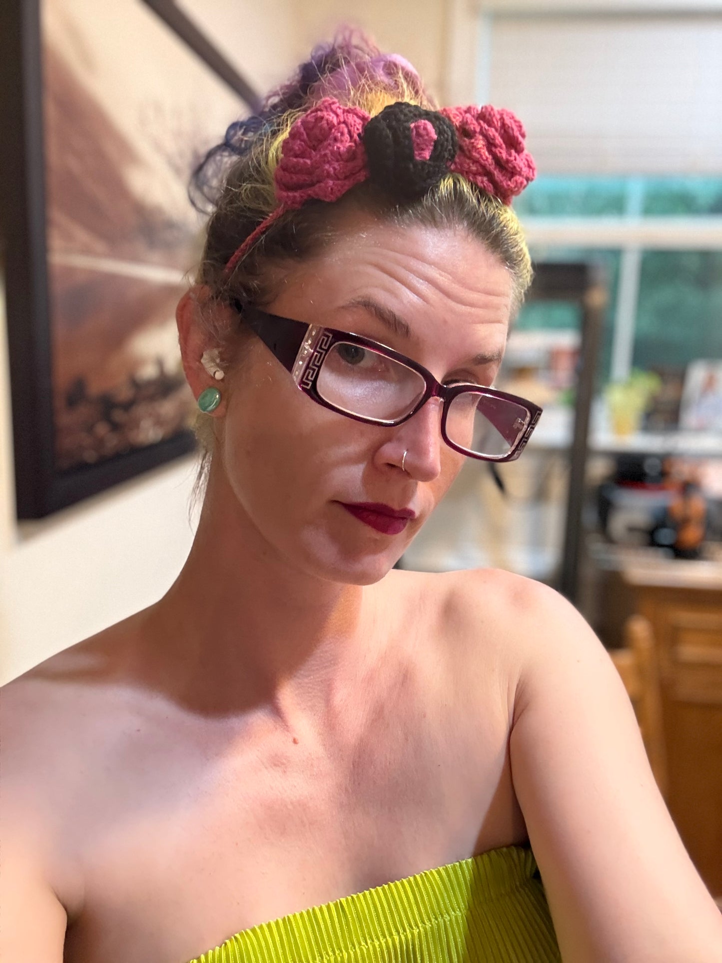 Thought-stopping crochet