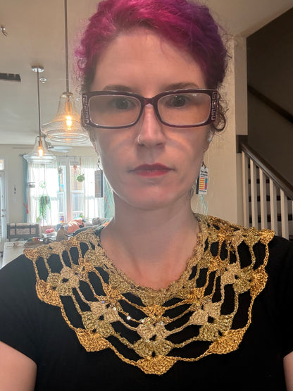 I Was Born a Soldier Metallic Collar: the Banshee with cuff