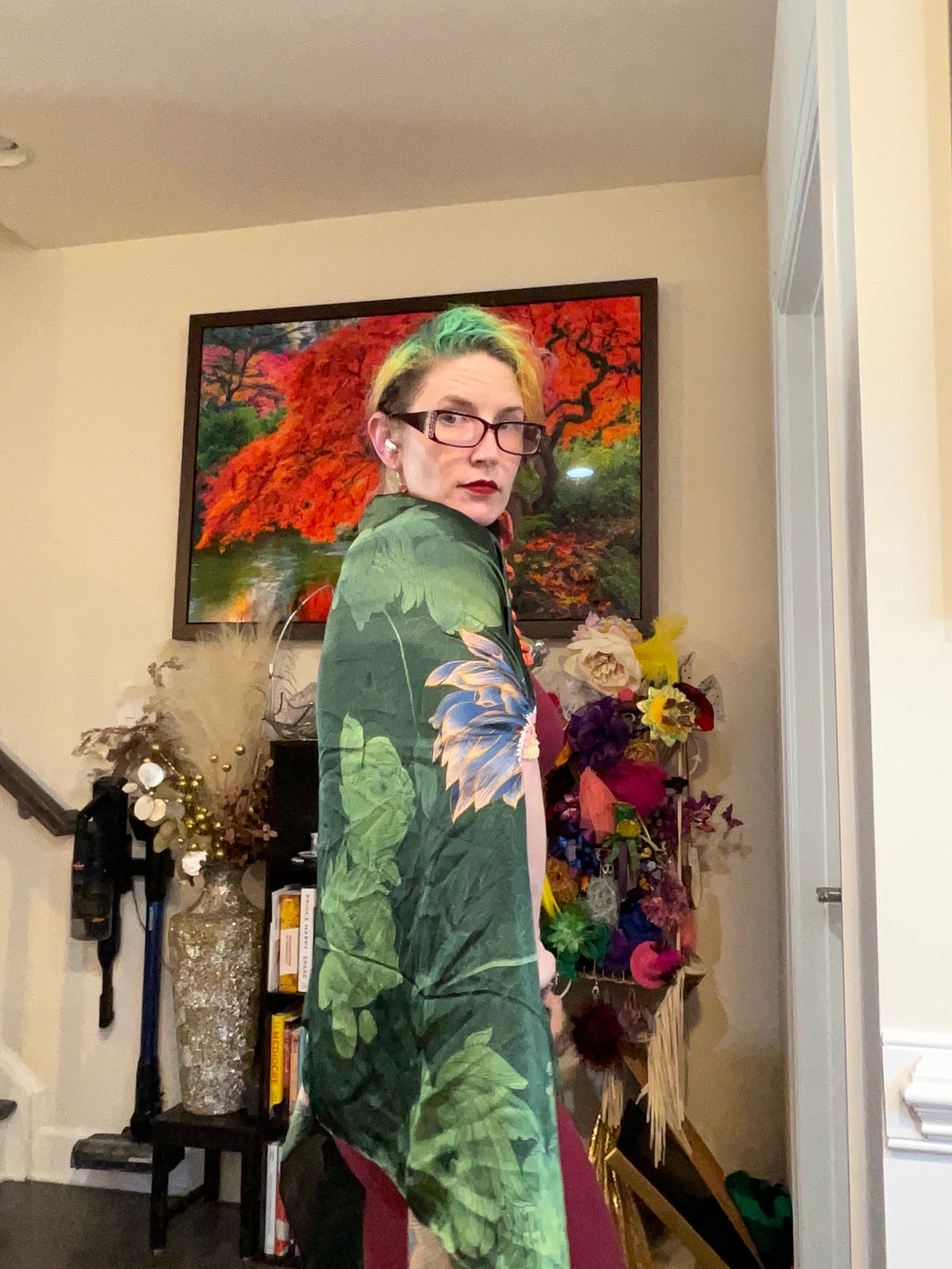 A jungle slouchy Scarfigan