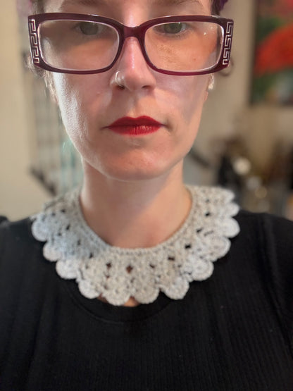 I Was Born a Soldier Metallic Collar: the Lorelei Collar and Cuff