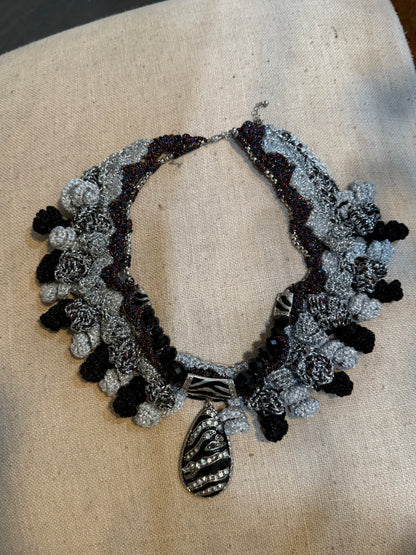 I Was Born a Soldier Metallic Collar: the Chamunda Collar and Cuff