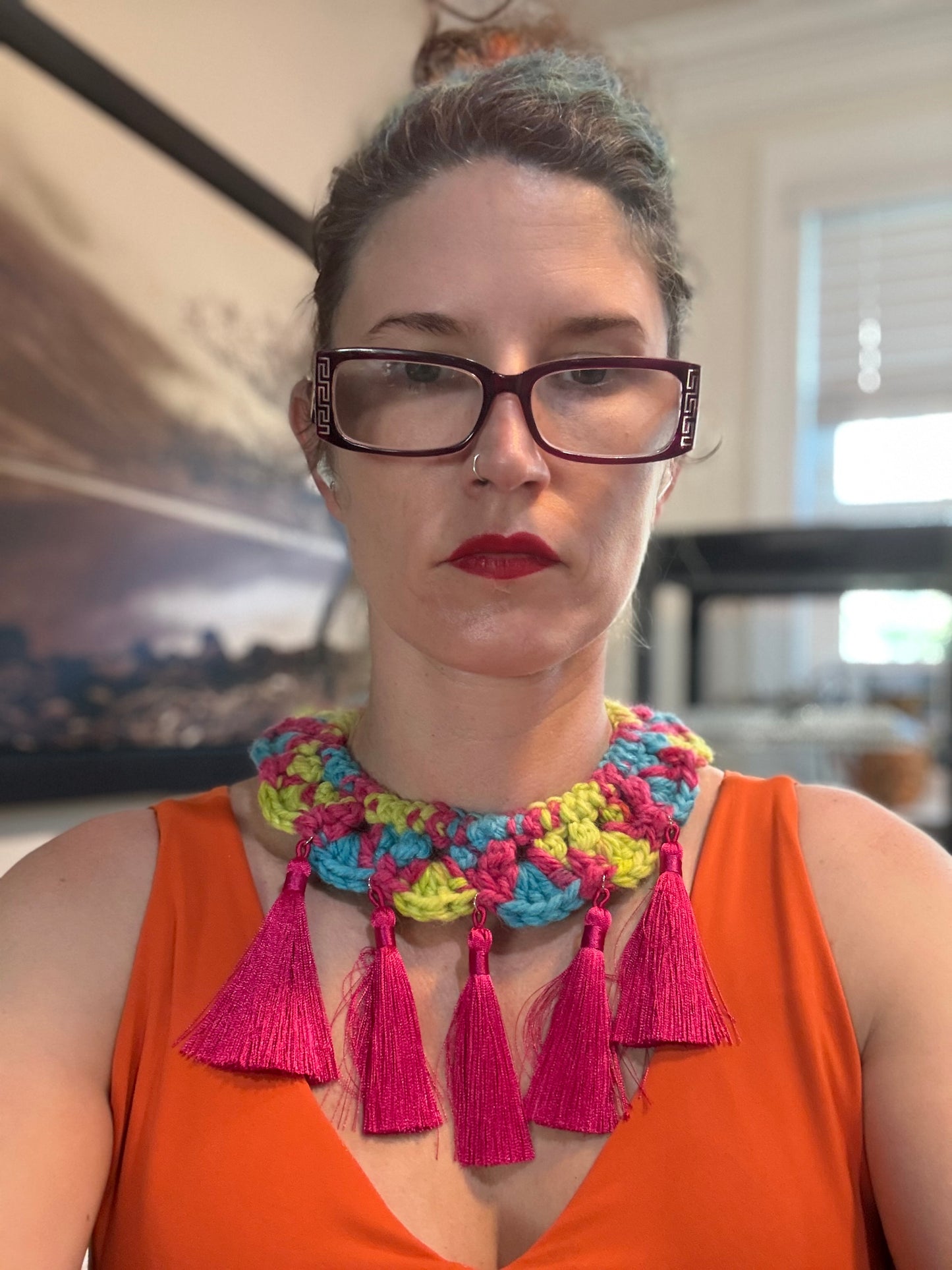 Fringe belief collar (31): bright camo