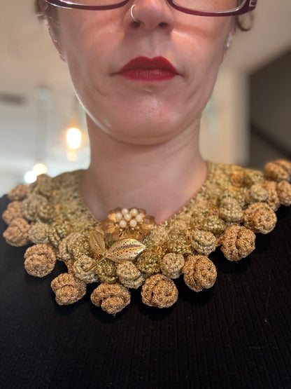 I Was Born a Soldier Metallic Collar: the Erinyes with cuff (Copy)