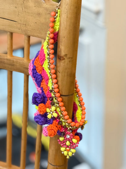 Love bomb collar: Brazilian Carnival