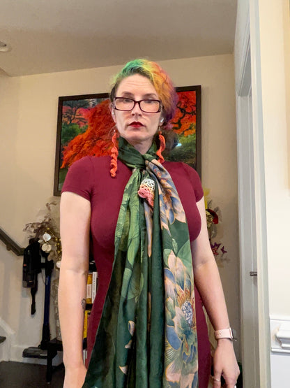 A jungle slouchy Scarfigan