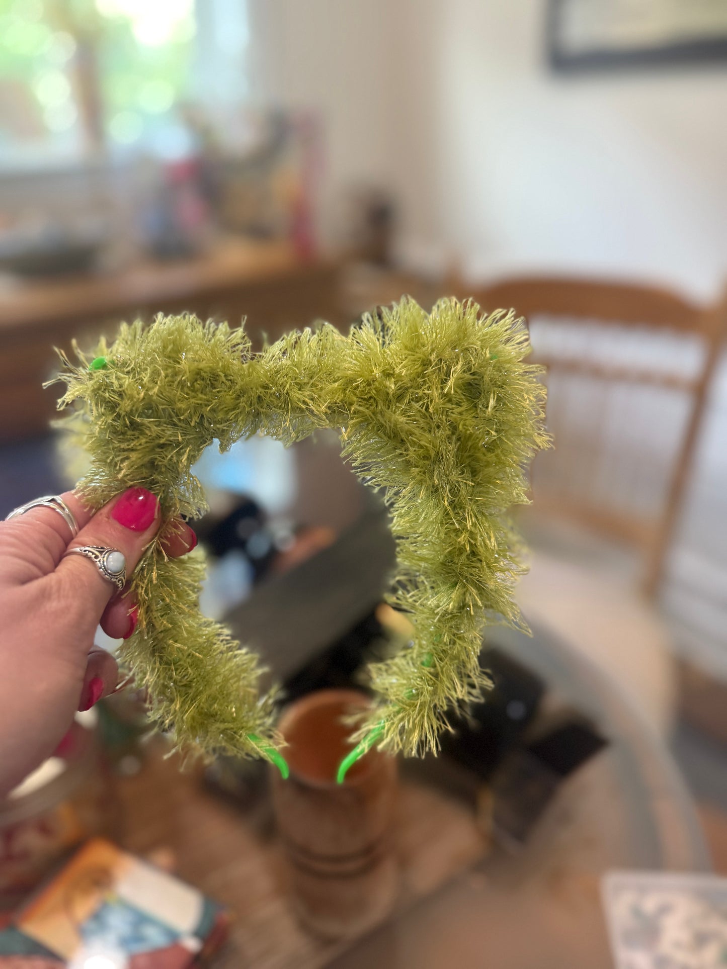 Thought-stopping-crochet, headband