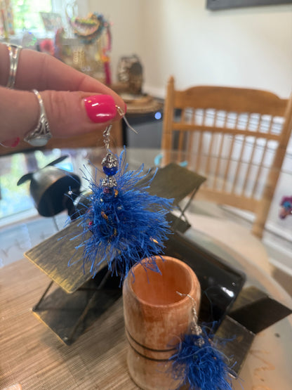 Fuzzy logic earrings