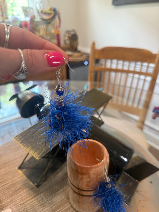 Fuzzy logic earrings