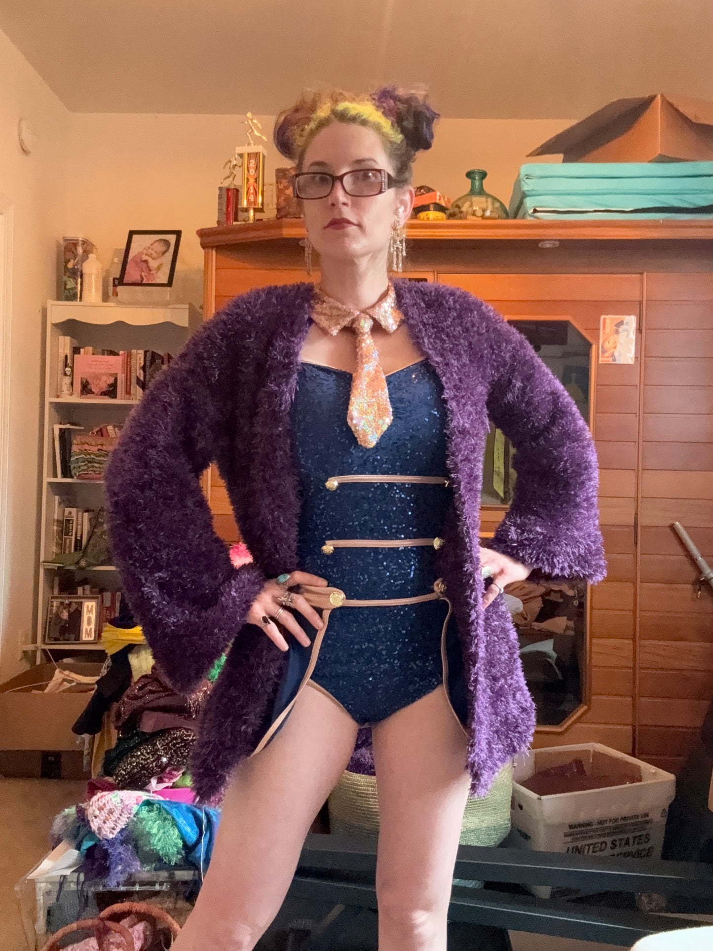 Purple Cult Coat