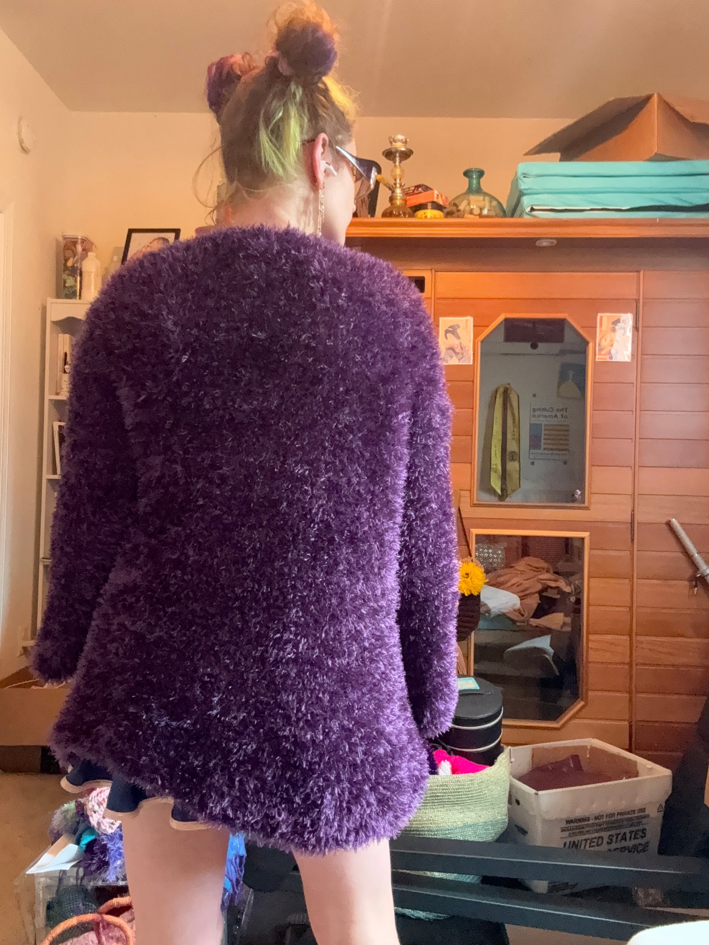 Purple Cult Coat